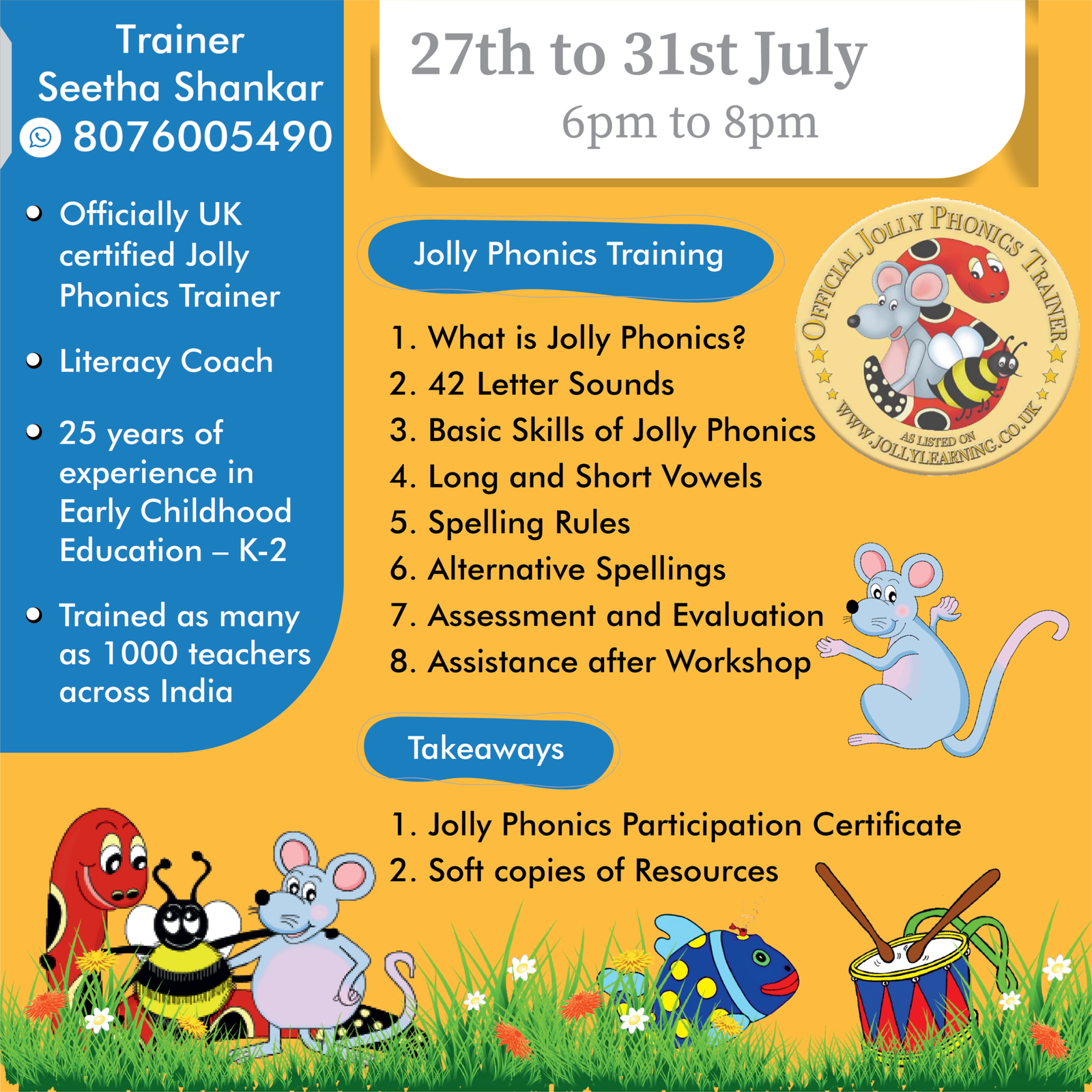 Phonics Training Near Me