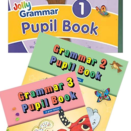 Jolly Grammar Pupil Book 1 to 3 – ABC Learners India